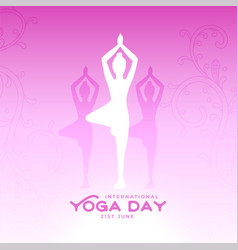 International Yoga Day Celebration Background