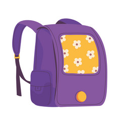 Purple School Bag