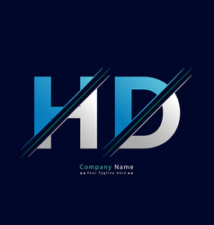 Abstract Hd Letter Logo Design Template