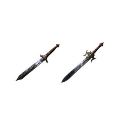 Pirate Sword Clipart With Isolated