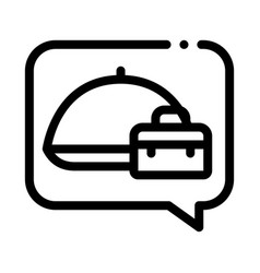 Business Lunch Icon Outline