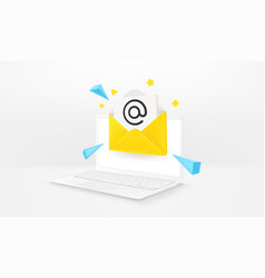 Sending And Receiving Email Via Internet 3d