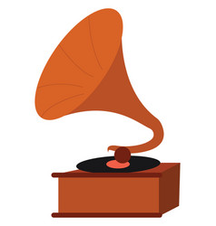 Clipart Brown Record Player