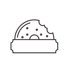 Donuts Label Icon Logo