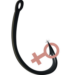 Symbol Of Female Hanging On Hook I Love The Woman