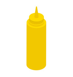 Mustard Squeeze Bottle Isometric View