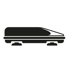 Auto Box Icon Simple Car Roof