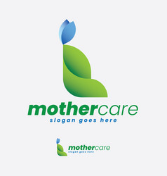 Pregnancy Time Mother Care Logo Design