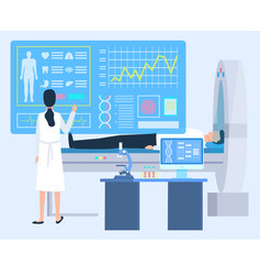 Laboratory Tech Patient Cardiogram Clinic