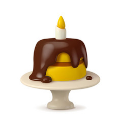 Birthday Cake 3d Icon