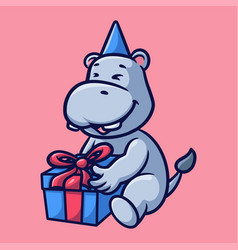 Hippo Birthday Cartoon