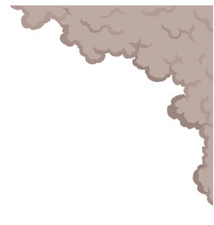 Clouds Or Smoke On White Background