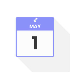 May 1 Calendar Icon Date Month Calendar Icon