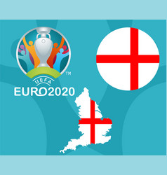 Euro 2020 England Map