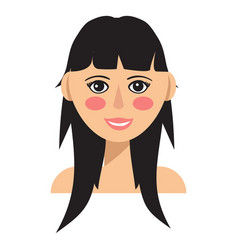 Layered Bangs Hair Woman Avatar