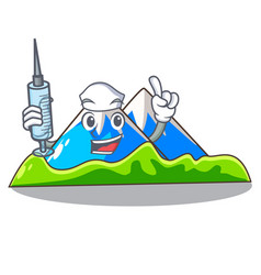 Nurse Miniature Mountain In The Character Form