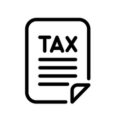 Tax Document Icon