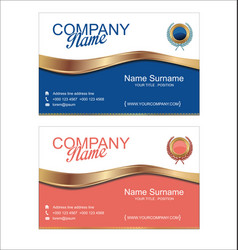 Retro Vintage Business Card Template 3