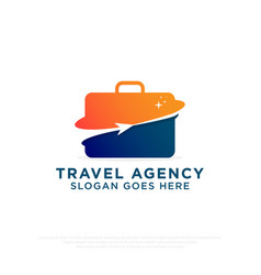 Global Travel Agency Logo Design Image