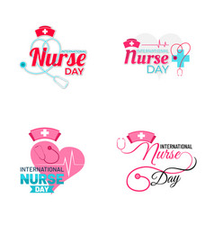 Set Icon International Nurse Day