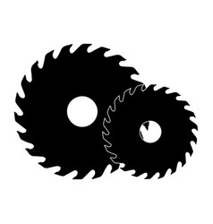 Circular Saw Simple Icon From Working Tools