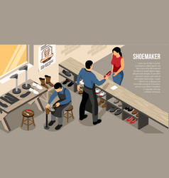 Shoe Work Shop Isometric