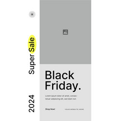 Black Friday Sale For Social Media Screen