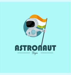 Astronaut Mascot Logo