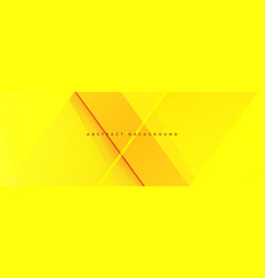 Bright Yellow Modern Abstract Wide Background