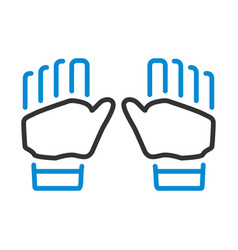 Pair Of Cricket Gloves Icon