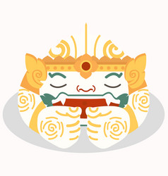 Cartoon Hanuman Sleepingthai Character