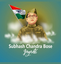 Indian Freedom Fighter Subhash Chandra Bose