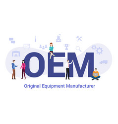 Oem Original Equipment Manufacturer Concept