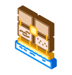 Marine Corrosion Testing Isometric Icon