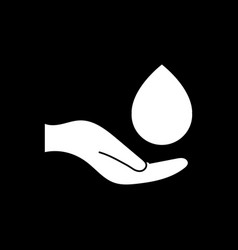 Give Water Icon Logo Image