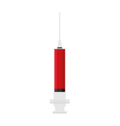 Aids Day Syringe With Blood