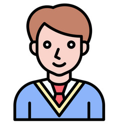 Student Boy Icon High School Related