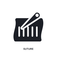 Suture Isolated Icon Simple Element From Sew