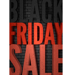 Black Friday Sale Minimal Flyer Template