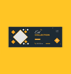 Eid Collection Facebook Cover Banner Template