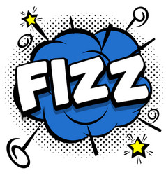 Fizz Comic Bright Template With Speech Bubbles