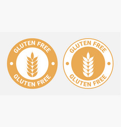 Gluten Free Logo Set