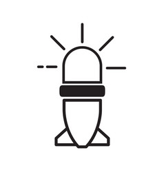 Rocket Shine Icon Logo