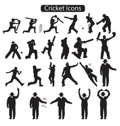 Cricket Silhouette