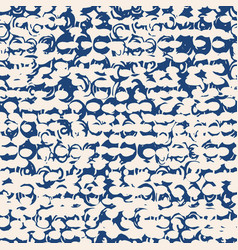 Indigo Tie Dye Seamless Pattern