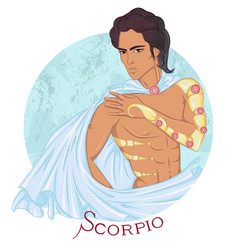 Scorpio As A Beautiful Man With Swarthy Skin