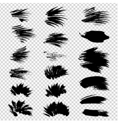 Abstract Black Texture Grass Or Fur Elements