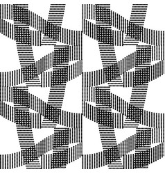 Abstract Black And White Geometric Pattern