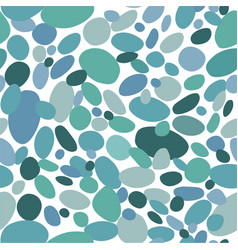 Beautiful Blue And Green Pebbles Marine Seamless