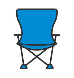 Icon Of Fishing Folding Chair